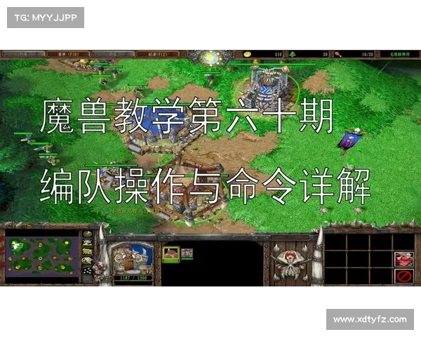 魔兽RPG：编队操作指南